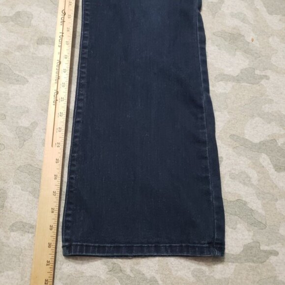 NYDJ Jeans Womens 30 Blue Made In USA Bootcut Denim Dark Wash - Picture 8 of 11